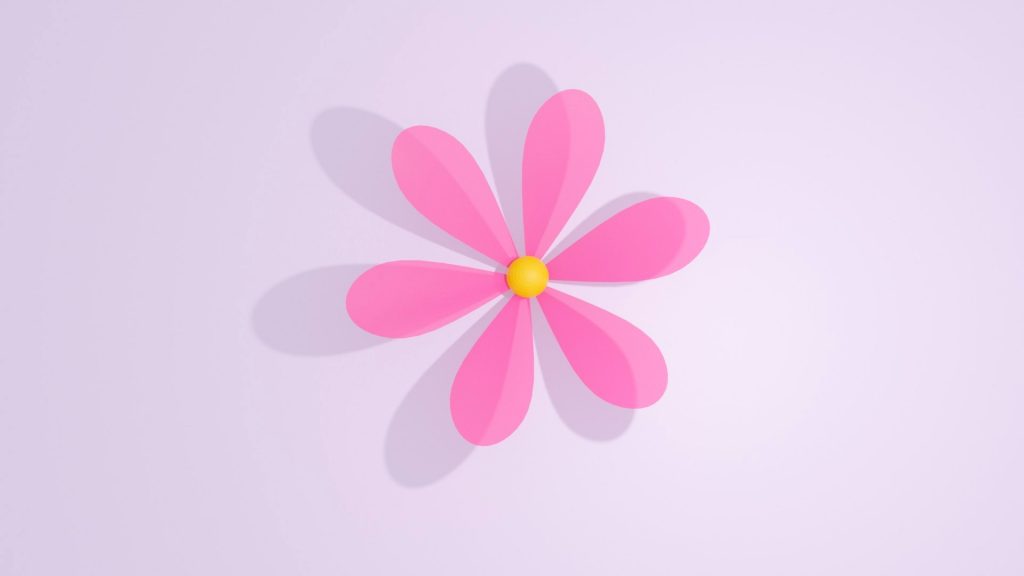 blender花の作り方