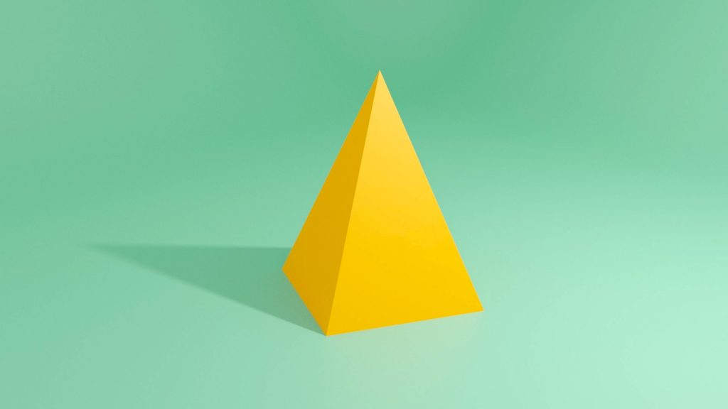blender四角錐の作り方