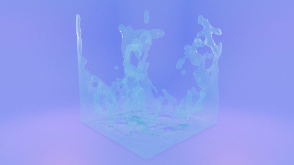 blender液体のモディファイアの使い方