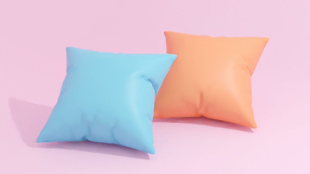 blenderクッションの作り方